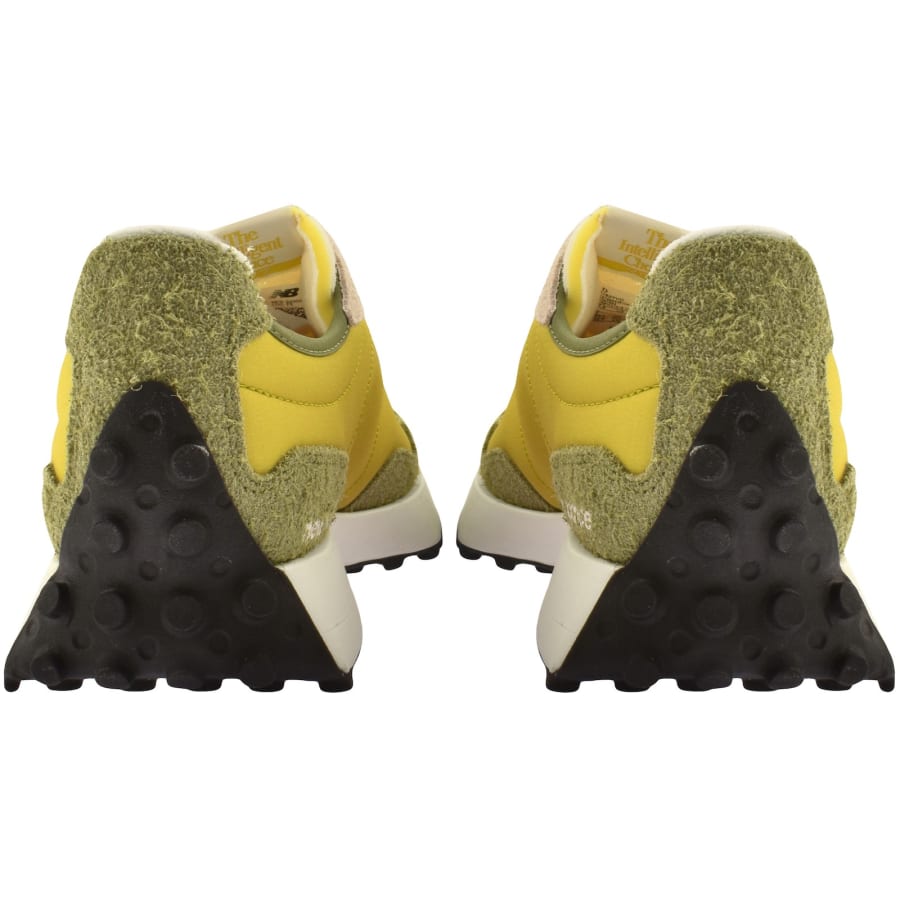 New balance mens green trainers hot sale